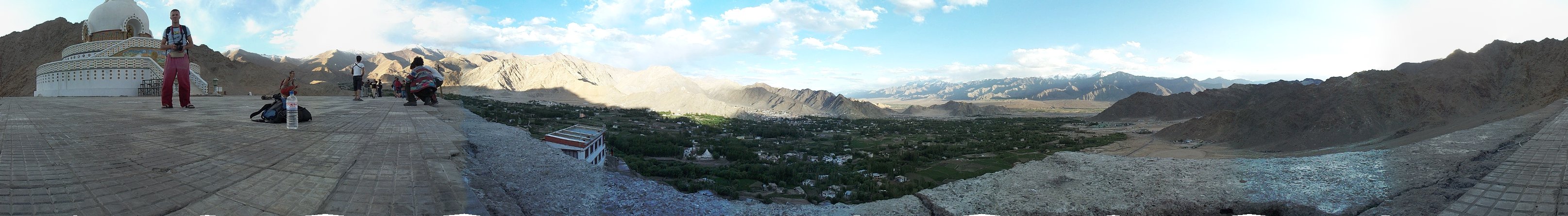 From Shanti Stupa