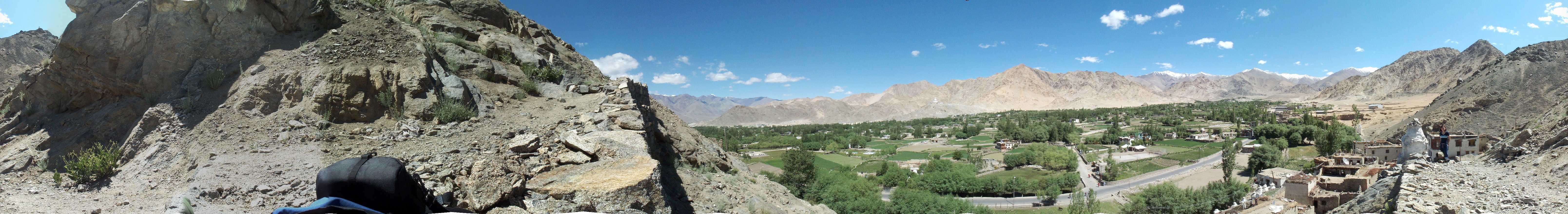 From Leh Palace, overlooking Leh