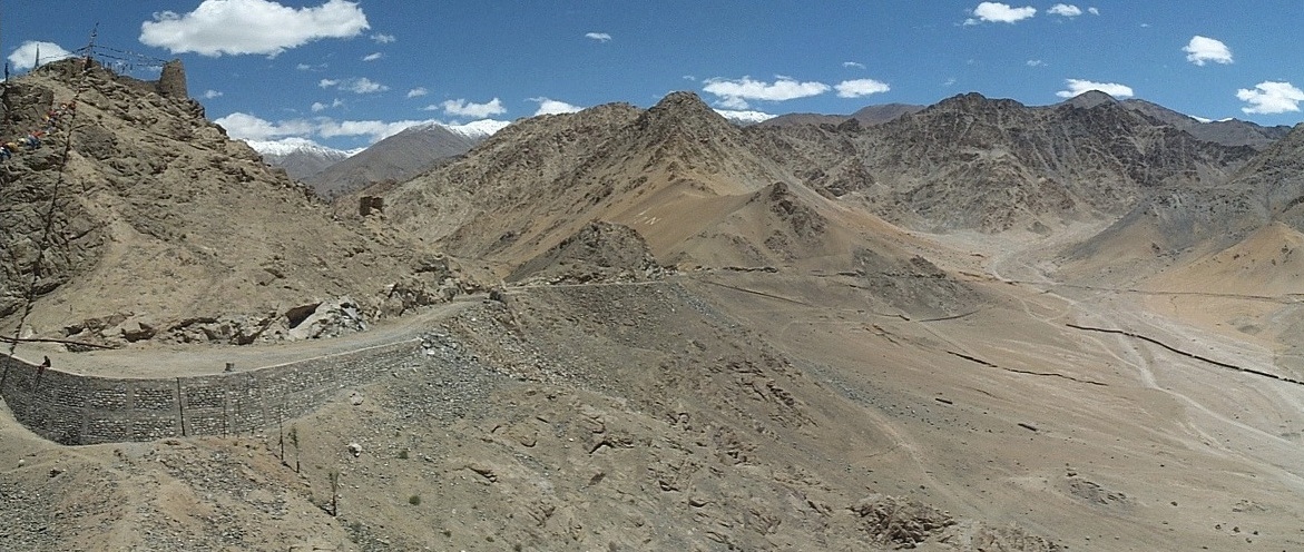 Hills of Leh, Ladakh, India, July 2001